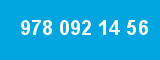 978 092 14 56 978 092 14 56